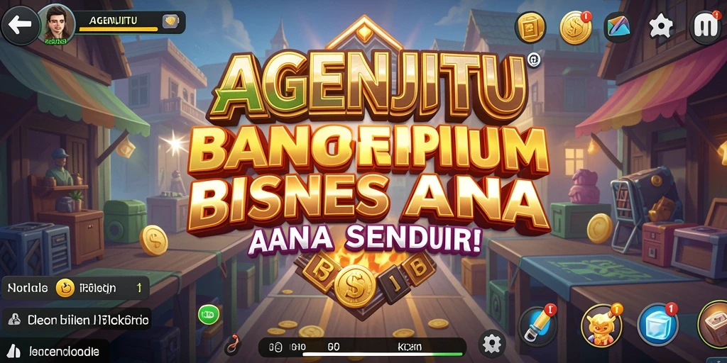 Tampilan gameplay AGENJITU yang menarik dan menantang pemain.