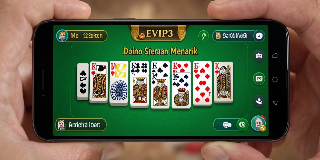 Tampilan gameplay Domino yang menarik dan interaktif.