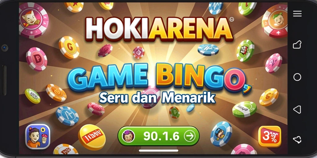 Tampilan gameplay HOKIARENA yang seru dan menarik.