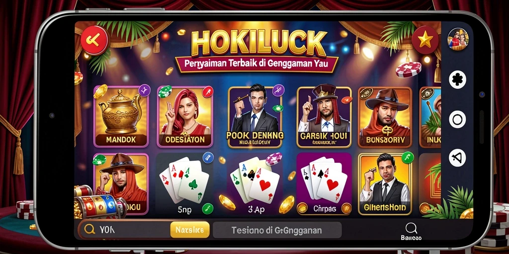 Tampilan gameplay HOKILUCK yang menarik dan interaktif.