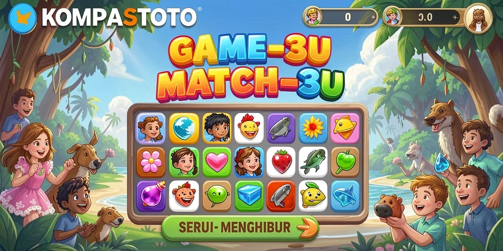 Gameplay seru dengan pencocokan item di KOMPASTOTO.