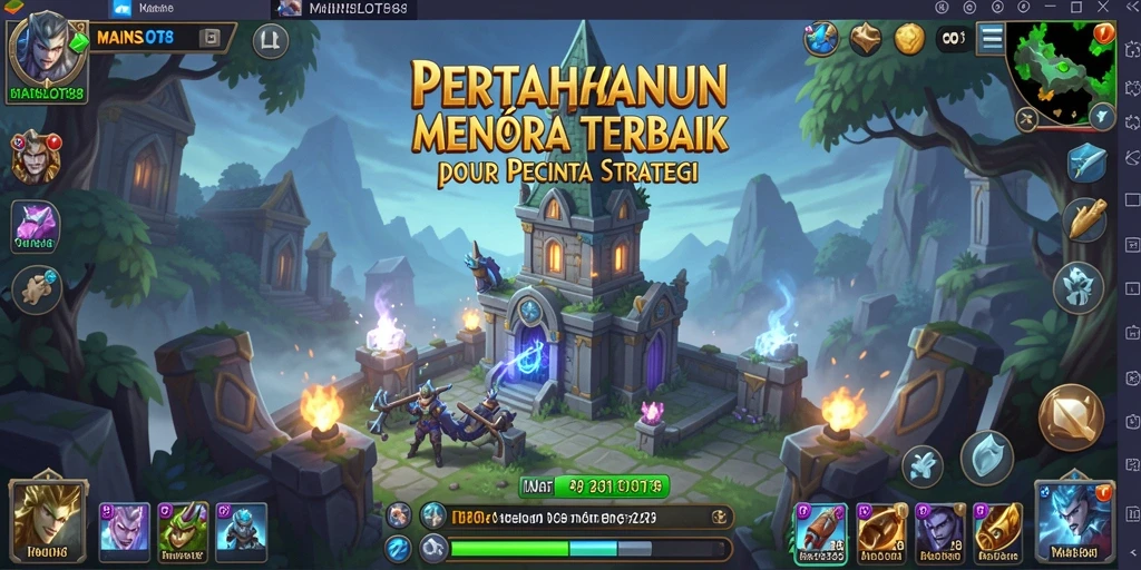 Tampilkan strategi menara dalam pertempuran seru di MAINSLOT88.