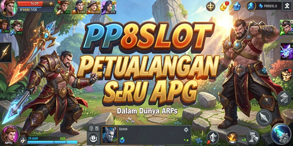 Tampilan gameplay seru dalam dunia PP8SLOT yang penuh petualangan.