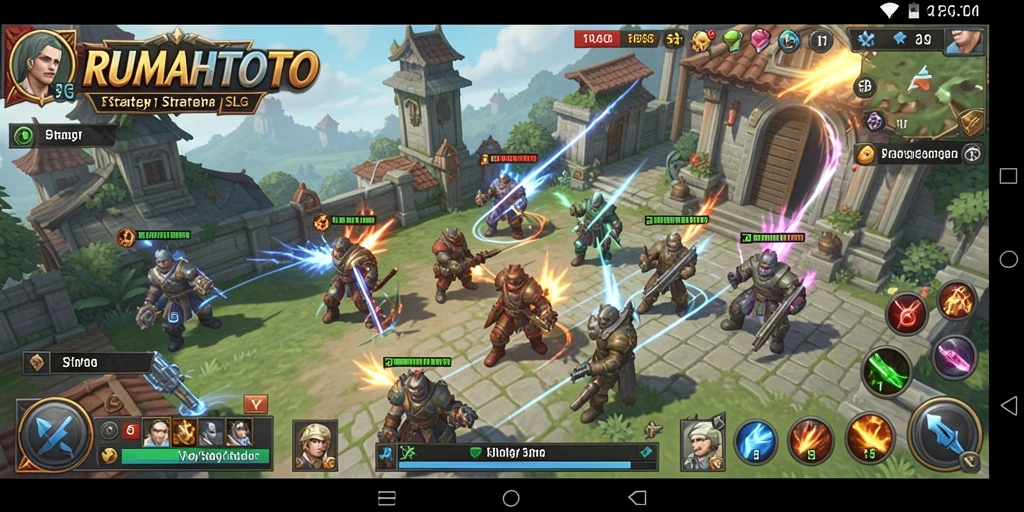Tampilan gameplay menegangkan di RUMAHTOTO dengan berbagai strategi.